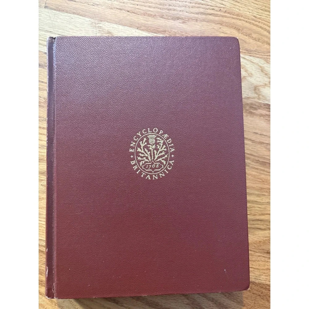 Encyclopaedia Britannica Book set Gunnery to Hydroxylamine‎ Burgundy Good